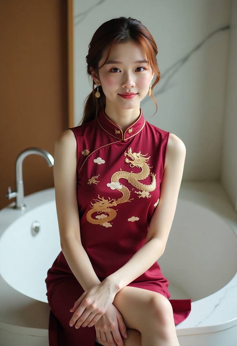 晚风弦天台弹琴